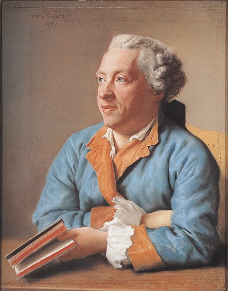 Charles-Simon Favart, 1757, by Jean-Etienne Liotard (1702-1789)  Private Collection